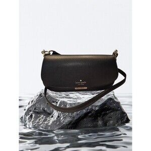 Kate Spade Quinn KN717 Quinn Mini Crossbody Bag In Black NWT